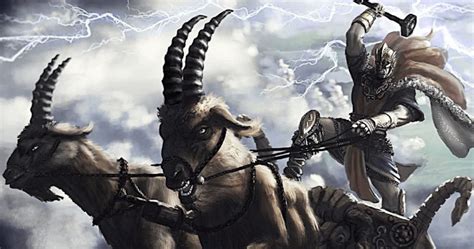 Thors Mystical Goats Spotted On Love And Thunder Set