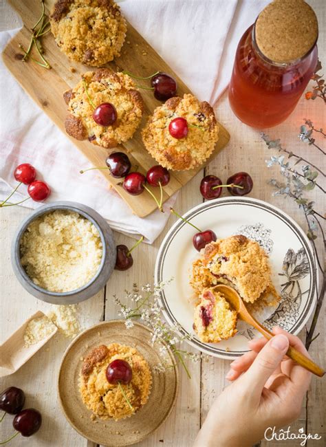 Muffins Aux Cerises Fa On Crumble Blog De Ch Taigne