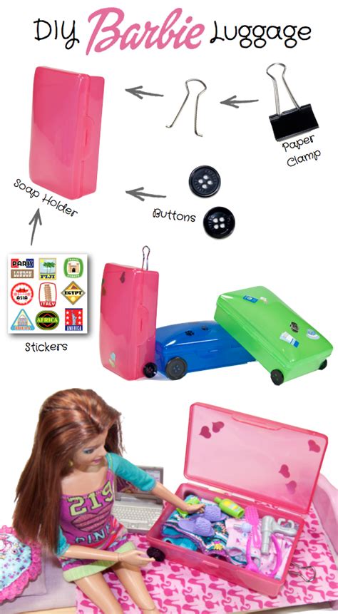 Diy Barbie Suitcase Kids Kubby