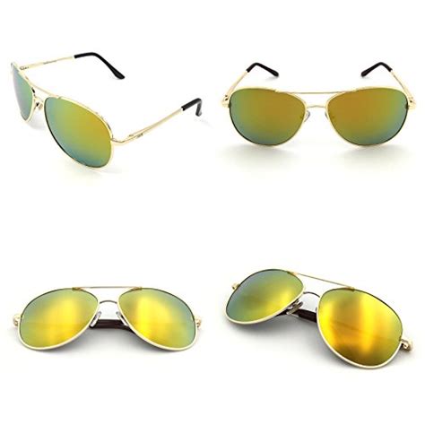 Premium Military Style Classic Aviator Sunglasses Polarized 100 Uv Protection Buy Online In
