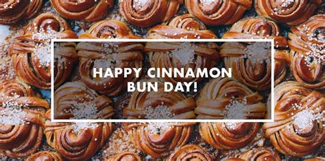 National Cinnamon Roll Day October 4 2022 History Significance
