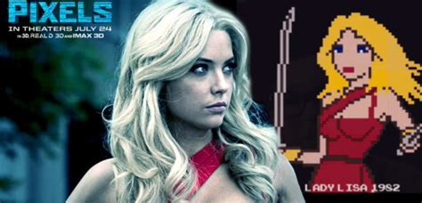 Ashley Benson S Lady Lisa Introduced In New Pixels Featurette