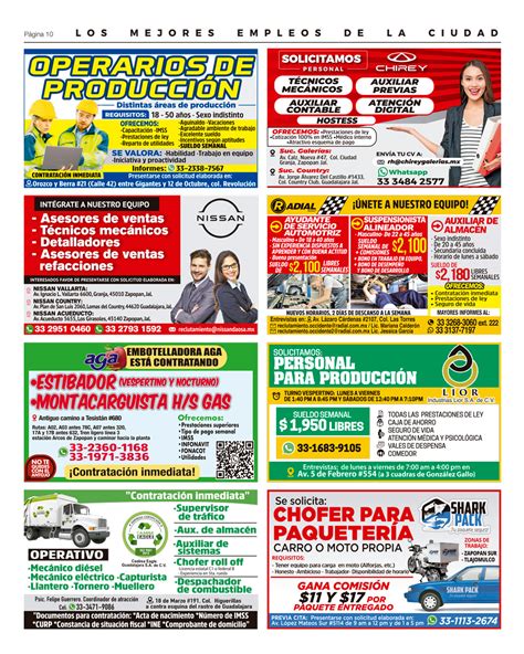 Periodico Slo Guadalajara Los Mejores Empleos De La Ciudad