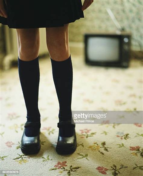 Girls Wearing Knee Socks Photos And Premium High Res Pictures Getty