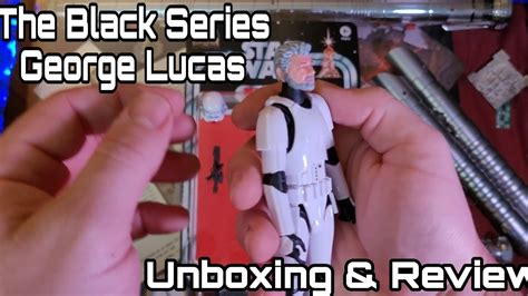 Unboxing The Father Of Star Wars Himself, George Lucas! Black Series