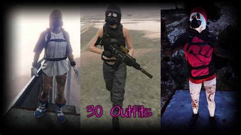 Top 30 Female Outfits Gta 5 Online Rng And Tryhard 💕👌🏻