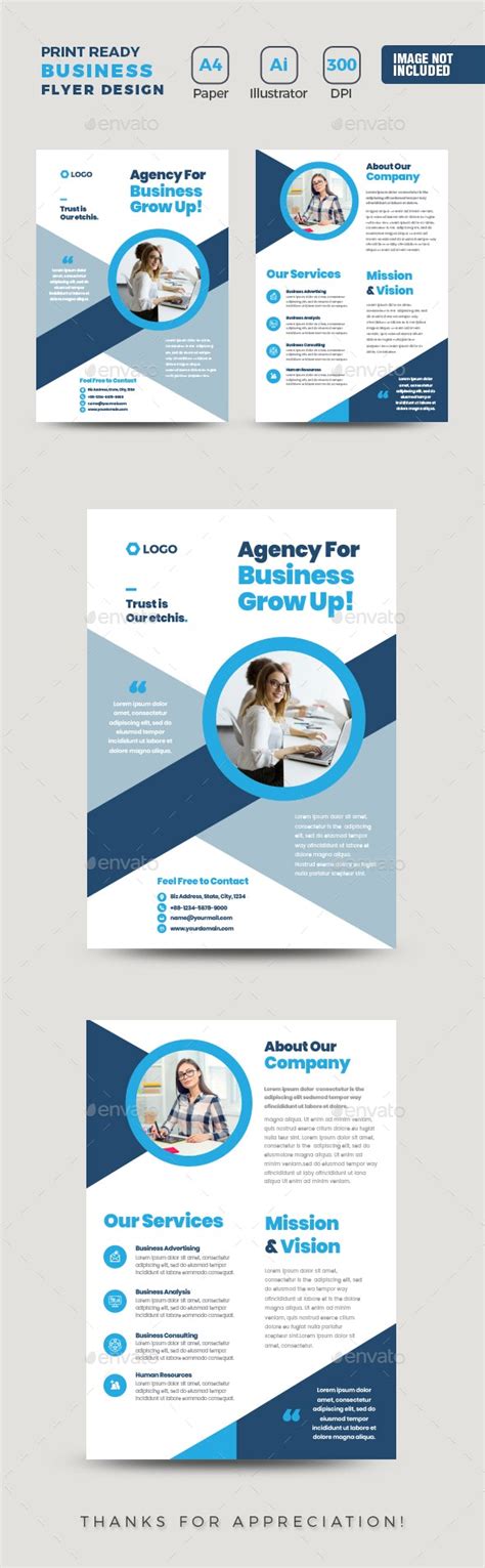 Business Flyer Handout Brochure By Akilmz Graphicriver