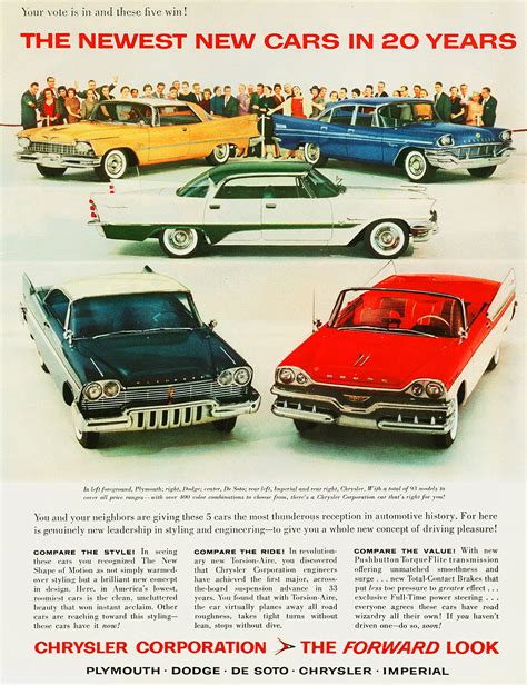 1957 Chrysler All Makes Advertisement Classic Cars Today Online