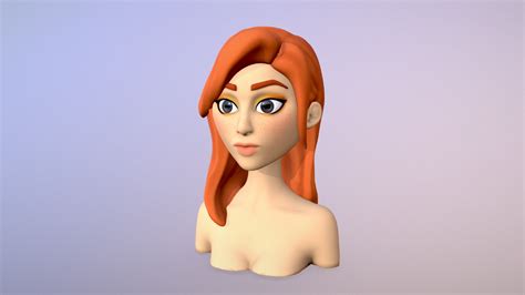 Redhead Girl Download Free 3d Model By Stacy Jnsn Stacy666