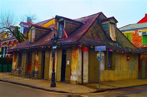 The Oldest Bar Ever Lafittes Blacksmith In New Orleans French