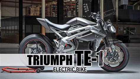 Watch The Triumph Te 1 Electric Bike In Action Ahead Of Its Full Reveal