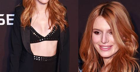 Underage Bella Thorne S Cleavage In Risque Studded Bra Top