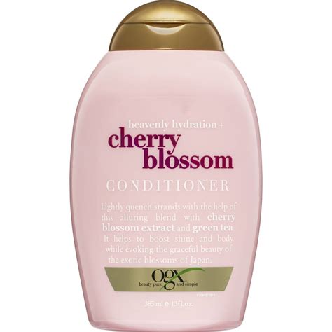 Ogx Cherry Blossom Conditioner For Thin And Fine Hair 385ml Woolworths