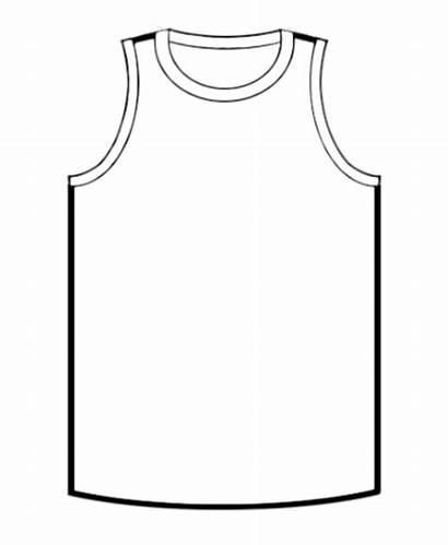 Jersey Basketball Drawing Draw Drawings Easy Bynum