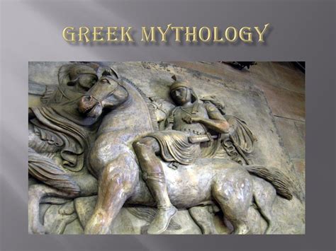 Ppt Greek Mythology Powerpoint Presentation Free Download Id4783329