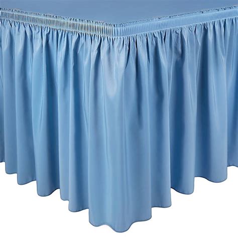 Shirred Polyester Table Skirt Bed Bath And Beyond