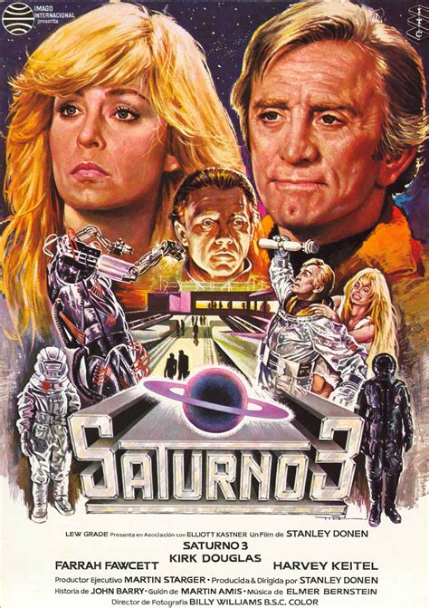 In the future, earth is overcrowded and the population relies on distant bases to be fed. SATURN 3 (1980) Shout Factory Blu-ray coming 2014. | Cave ...