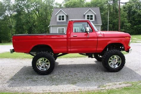 1976 Ford F100 4x4 Short Bed Classic Cars For Sale