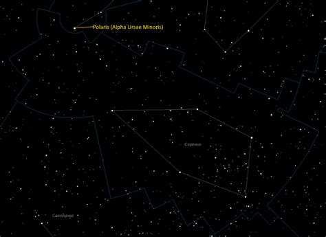 Cepheus Constellation Facts Stars Map And Myth Of The King Of