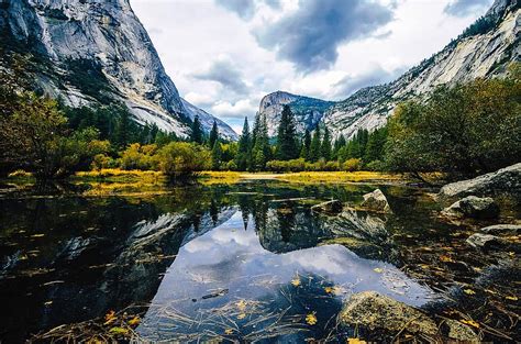 Mirror Lake Yosemite National Park California Water Reflections