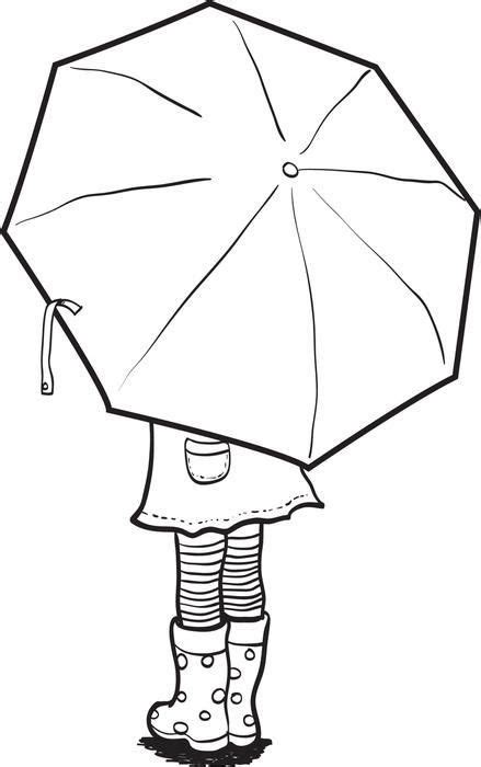 Immagin Rti Textures On Umbrella Umbrella Coloring Page Spring