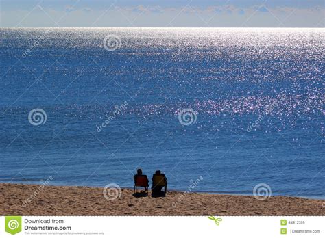 Two On The Beach Stock Image Image Of Blue Vacations 44812399