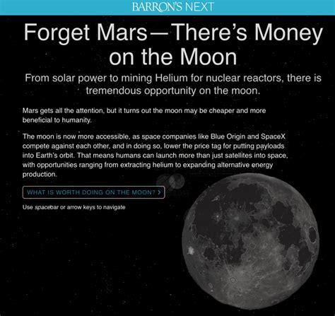 Forget Mars Theres Money On The Moon The Big Picture