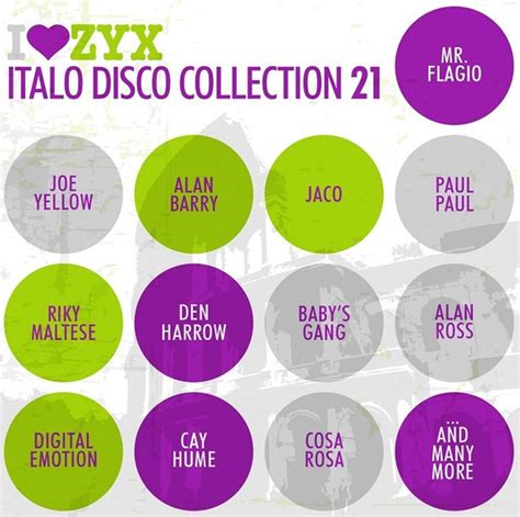 I Love Zyx Italo Disco Collection 21 2016 Cd Discogs