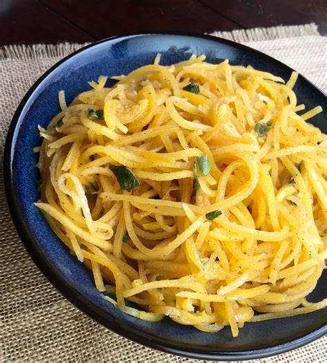 Butternut Squash Noodles The Hectic Vegan