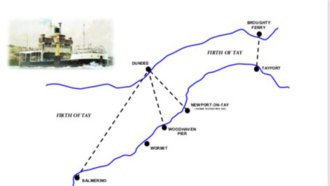 Map Of Tay Ferry Crossings Newport On Tay A Special Place