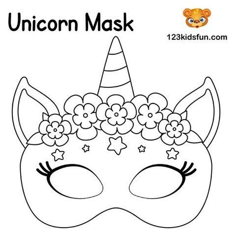 Maravillosas Máscaras De Carnaval Para Tu Nena Bebeazultop Unicorn