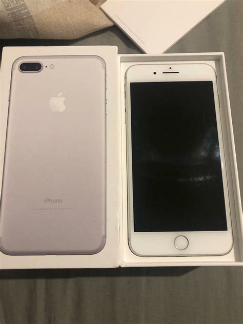 Apple Iphone 7 Plus 64gb Unlocked Silver Boxed New In Sandwell