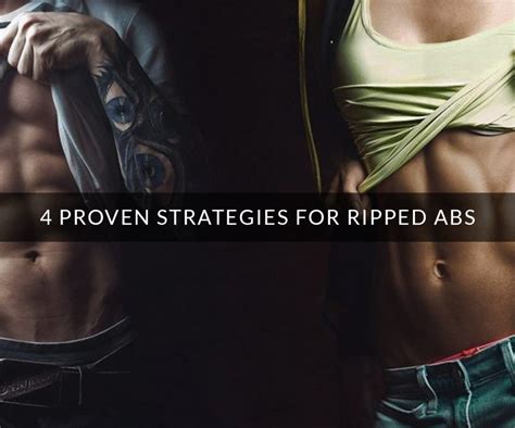 4 Proven Strategies For Ripped Six Pack Abs