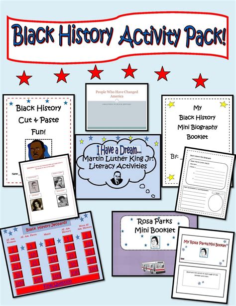 Engaging Lessons And Activities Black History Activities