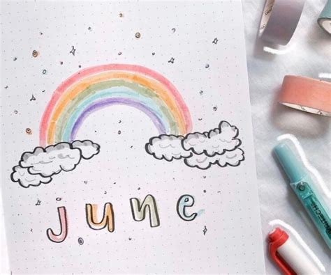 June Bullet Journal Themes Archives Atinydreamer