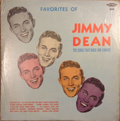 Jimmy Dean Favorites Of 1960 Vinyl Discogs