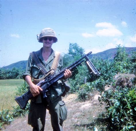 Soldier Of The 23rd Infantry Division The Americal Division With An