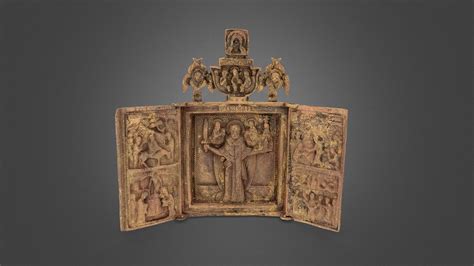 matkaikonostaasi miniature iconostasis h77006 1 download free 3d model by museovirasto