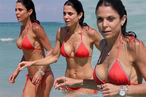 Bethenny Frankel Shows Off Super Slim Bikini Body As She Frolics