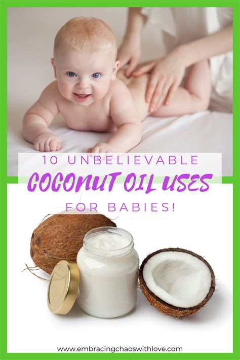 10 Amazing Ways To Use Coconut Oil On Your Baby Coconut Oil Baby