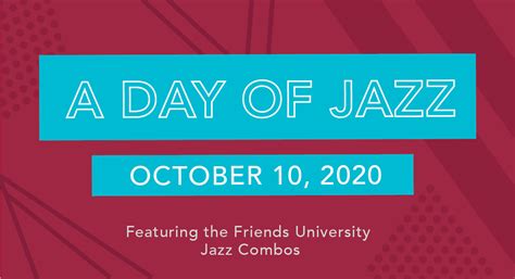 Friends University Announces A Day Of Jazz Livestream Performance On