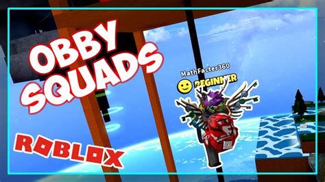 Completing The Obby Obby Squads On Roblox 1 Youtube