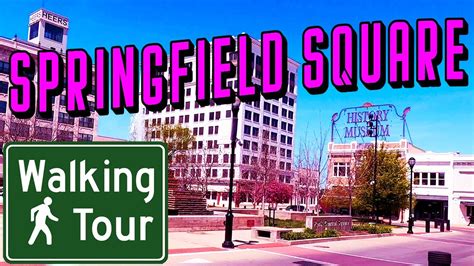 Springfield Square Walking Tour Downtown Springfield Mo Youtube