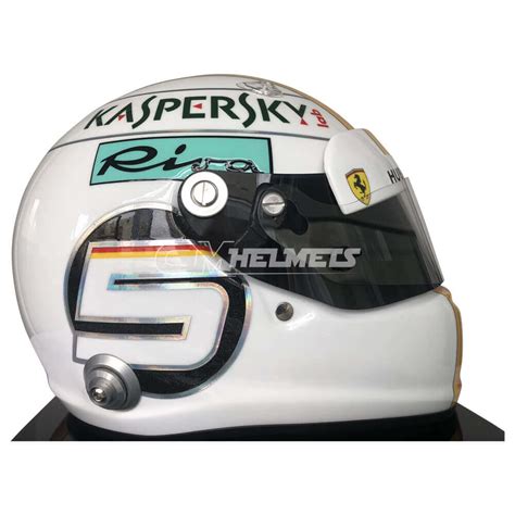 Enjoy this beautiful f1 helmet, i made three versions one of them you can put a visor. SEBASTIAN VETTEL 2018 AUSTRALIAN GP F1 REPLICA HELMET FULL ...