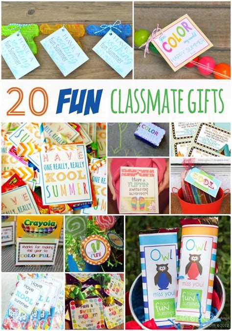 Maybe you would like to learn more about one of these? End of School Year Classmate Gift Ideas (With images ...