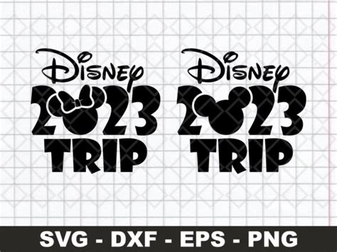 Disney Family Trip 2023 SVG | Vectorency
