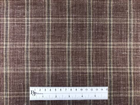 Wool Silk And Linen Blend Window Pane Suiting Bandj Fabrics