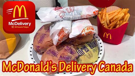 Mcdelivery ~ Mcdonalds Fast Food Delivery Youtube