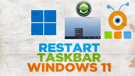 How To Restart Or Reset Windows 11 Taskbar Youtube