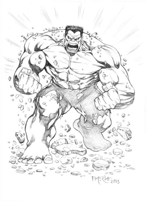 Red Hulk Coloring Coloring Pages